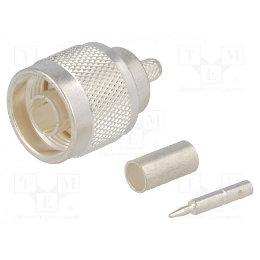1-1337416-0; Plug; N; male; straight; 50Ω; RG141,RG58C/U,URM43,URM76; crimped; TE Connectivity 1-1337416-0; Plug; N; male; straight; 50Ω; RG141,RG58C/U,URM43,URM76; crimped; TE Connectivity