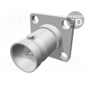 1-1337499-0; Socket; BNC; female; straight; soldering; teflon; 50Ω; TE Connectivity