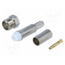 1-1337552-0; Plug; FME; female; straight; B9907,KX15,RG141,RG58C/U,URM43; TE Connectivity 1-1337552-0; Plug; FME; female; straight; B9907,KX15,RG141,RG58C/U,URM43; TE Connectivity