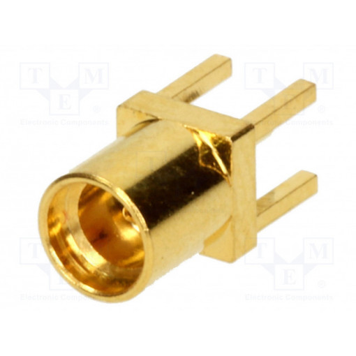 1-1634009-0; Socket; MMCX; 50Ω; teflon; TE Connectivity 1-1634009-0; Socket; MMCX; 50Ω; teflon; TE Connectivity