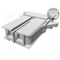 1-178128-2; Plug; wire-board; female; Dynamic D-3200; 5.08mm; PIN: 2; for cable; TE Connectivity