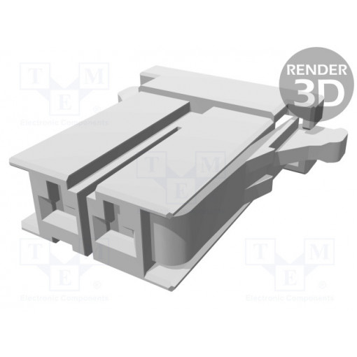 1-178128-2; Plug; wire-board; female; Dynamic D-3200; 5.08mm; PIN: 2; for cable; TE Connectivity