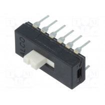 1-1825010-3; Switch: slide; Pos: 2; 4PDT; 0.3A/115VAC; 0.3A/28VDC; Illumin: none; TE Connectivity 1-1825010-3; Switch: slide; Pos: 2; 4PDT; 0.3A/115VAC; 0.3A/28VDC; Illumin: none; TE Connectivity