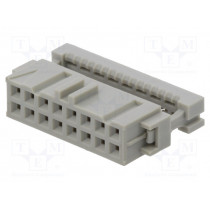 1-215911-6; 16 WAY GREY MK II        RECP; TE Connectivity