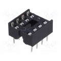 1-2199298-2; Socket: DIP; PIN: 8; 7.62mm; THT; Pitch: 2.54mm; -40÷105°C; TE Connectivity 1-2199298-2; Socket: DIP; PIN: 8; 7.62mm; THT; Pitch: 2.54mm; -40÷105°C; TE Connectivity