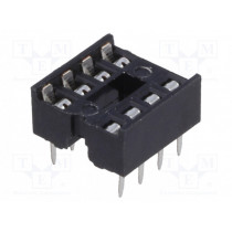 1-2199298-2; Socket: DIP; PIN: 8; 7.62mm; THT; Pitch: 2.54mm; -40÷105°C; TE Connectivity 1-2199298-2; Socket: DIP; PIN: 8; 7.62mm; THT; Pitch: 2.54mm; -40÷105°C; TE Connectivity
