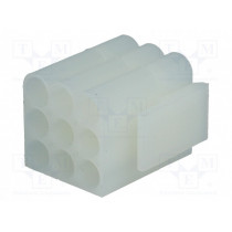 1-480585-0; Plug; wire-wire; female; .140 MATE-N-LOK; 6.1mm; PIN: 9; for cable; TE Connectivity