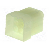 1-480586-0; Plug; wire-wire; male; .140 MATE-N-LOK; 6.1mm; PIN: 9; w/o contacts; TE Connectivity