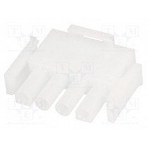 1-480702-0; Plug; wire-wire; male/female; Universal MATE-N-LOK; 6.35mm; PIN: 4; TE Connectivity