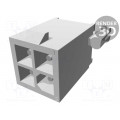 1-770174-0; Socket; wire-board; male; Mini Universal MATE-N-LOK; 4.14mm; THT; TE Connectivity