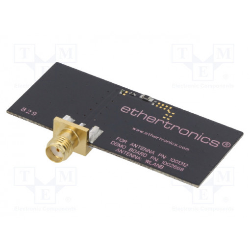 1001312-01; Expansion board; Bluetooth,WiFi,ZigBee; 1.88dBi; linear; Ethertronics/AVX 1001312-01; Expansion board; Bluetooth,WiFi,ZigBee; 1.88dBi; linear; Ethertronics/AVX