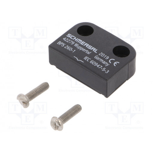 BPS 260-1; Safety switch accessories: magnet; IP67; -25÷70°C; 26x36x13mm; SCHMERSAL