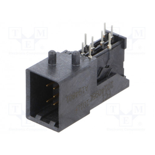 10140950-101LF; Socket; Connector: wire-board; VerIO™; male; PIN: 8; on PCBs; AMPHENOL
