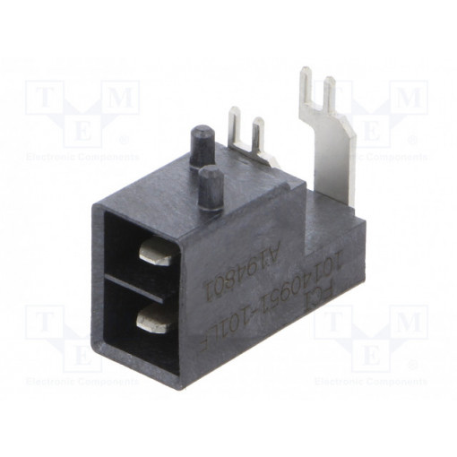 10140951-101LF; Socket; Connector: wire-board; VerIO™; male; PIN: 2; on PCBs; AMPHENOL