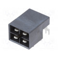 10140952-101LF; Socket; Connector: wire-board; VerIO™; male; PIN: 4; on PCBs; AMPHENOL