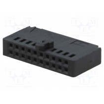 102387-4; Plug; wire-board; female; AMPMODU MOD IV; 2.54mm; PIN: 20; straight; TE Connectivity