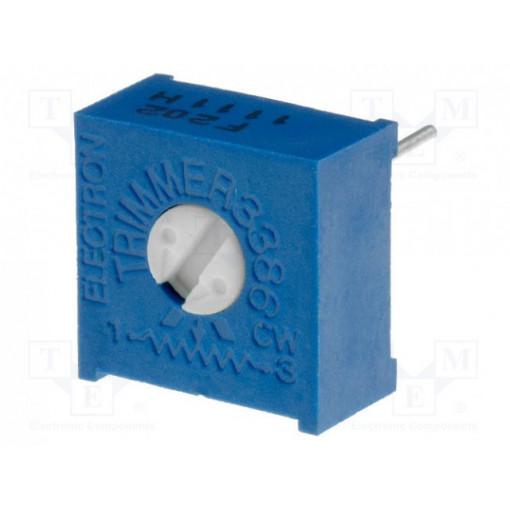 ; Potentiometer: mounting; single turn,horizontal; 50kΩ; 500mW; SR PASSIVES