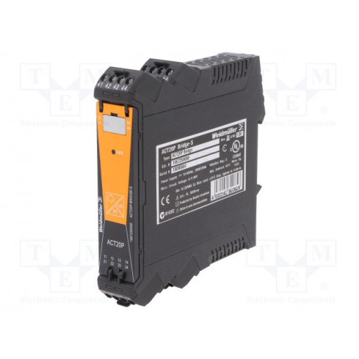 ACT20P-BRIDGE-S; Converter: measuring bridge; DIN; resistance measuring bridge; WEIDMÜLLER