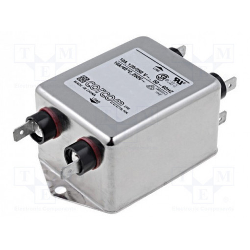 1-6609031-3; Filter: anti-interference; 250VAC; Ioper.max: 10A; Ir: 0.36mA; TE Connectivity 1-6609031-3; Filter: anti-interference; 250VAC; Ioper.max: 10A; Ir: 0.36mA; TE Connectivity