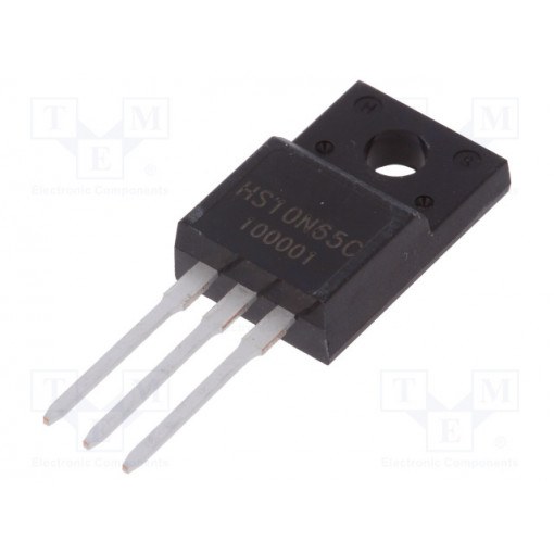 10N65; Transistor: N-MOSFET; unipolar; 650V; 10A; 27.5W; TO220F; LUGUANG ELECTRONIC 10N65; Transistor: N-MOSFET; unipolar; 650V; 10A; 27.5W; TO220F; LUGUANG ELECTRONIC