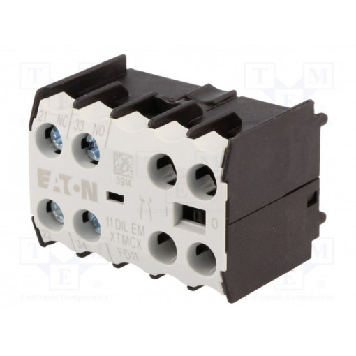 11DILEM; Auxiliary contacts; Series: DILEM; Leads: screw terminals; EATON ELECTRIC 11DILEM; Auxiliary contacts; Series: DILEM; Leads: screw terminals; EATON ELECTRIC
