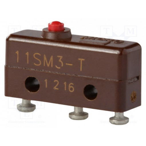11SM3-T; Microswitch SNAP ACTION; without lever; SPDT; 5A/250VAC; Pos: 2; HONEYWELL