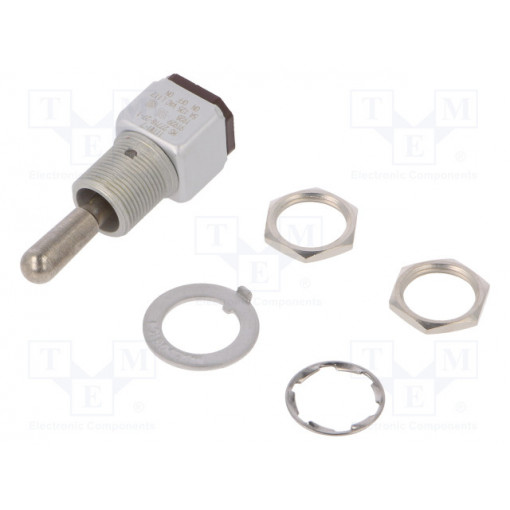 11TW1-7; Switch: toggle; Pos: 3; SPDT; (ON)-OFF-(ON); 5A/125VAC; 5A/30VDC; HONEYWELL 11TW1-7; Switch: toggle; Pos: 3; SPDT; (ON)-OFF-(ON); 5A/125VAC; 5A/30VDC; HONEYWELL