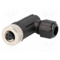 M12A-04BFFB-SR7001; Plug; M12; PIN: 4; female; A code-DeviceNet / CANopen; for cable; AMPHENOL M12A-04BFFB-SR7001; Plug; M12; PIN: 4; female; A code-DeviceNet / CANopen; for cable; AMPHENOL