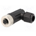M12A-05BFFB-SR7001; Plug; M12; PIN: 5; female; A code-DeviceNet / CANopen; for cable; AMPHENOL