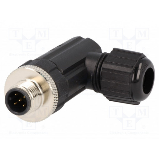 M12A-05BMMB-SR7001; Plug; M12; PIN: 5; male; A code-DeviceNet / CANopen; for cable; AMPHENOL