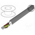 1219C SL005; Wire; Alpha Essential C&C; 9x24AWG; Al-PET foil; PVC; dark grey; ALPHA WIRE