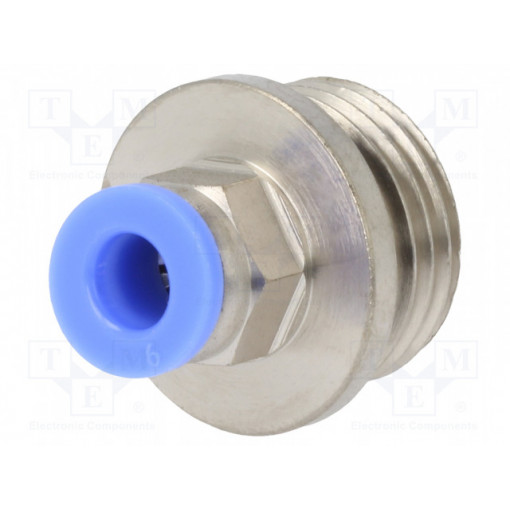 122.012-6; Push-in fitting; straight; G 1/2 122.012-6; Push-in fitting; straight; G 1/2