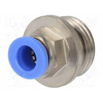 122.012-8; Push-in fitting; straight; G 1/2 122.012-8; Push-in fitting; straight; G 1/2