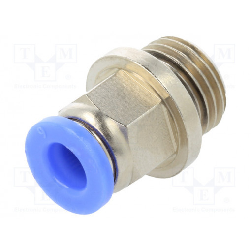 122.014-6; Push-in fitting; straight; G 1/4 122.014-6; Push-in fitting; straight; G 1/4