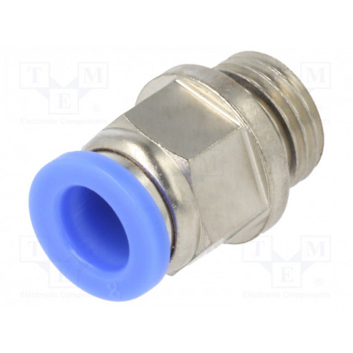122.014-8; Push-in fitting; straight; G 1/4 122.014-8; Push-in fitting; straight; G 1/4