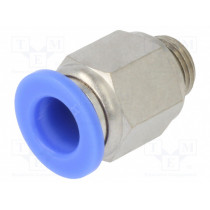 122.018-8; Push-in fitting; straight; G 1/8 122.018-8; Push-in fitting; straight; G 1/8