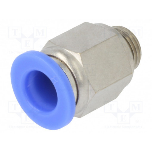 122.018-8; Push-in fitting; straight; G 1/8 122.018-8; Push-in fitting; straight; G 1/8