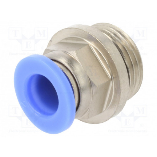 122.038-8; Push-in fitting; straight; G 3/8 122.038-8; Push-in fitting; straight; G 3/8
