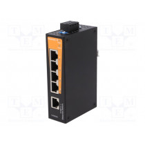 IE-SW-BL05-5TX; Industrial module: switch Ethernet; unmanaged; 9.6÷60VDC; RJ45; WEIDMÜLLER