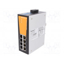 IE-SW-VL08-8GT; Industrial module: switch Ethernet; unmanaged; 9.6÷60VDC; RJ45; WEIDMÜLLER