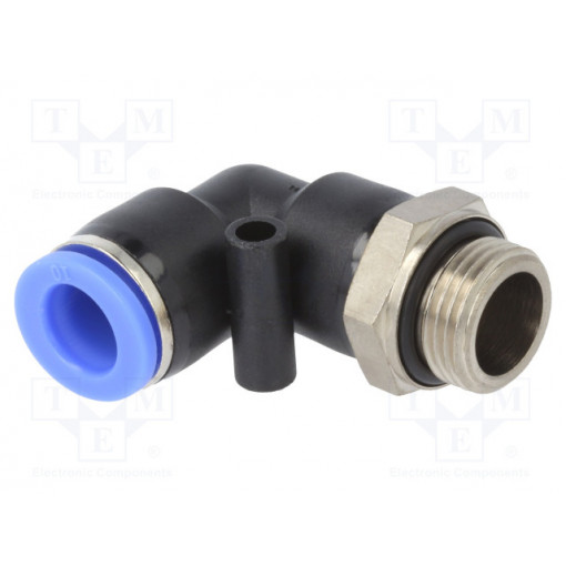 125.038-10; Push-in fitting; angled; G 3/8