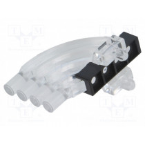 1276.2004; Fibre for LED; round; No.of mod: 4; Front: convex; MENTOR