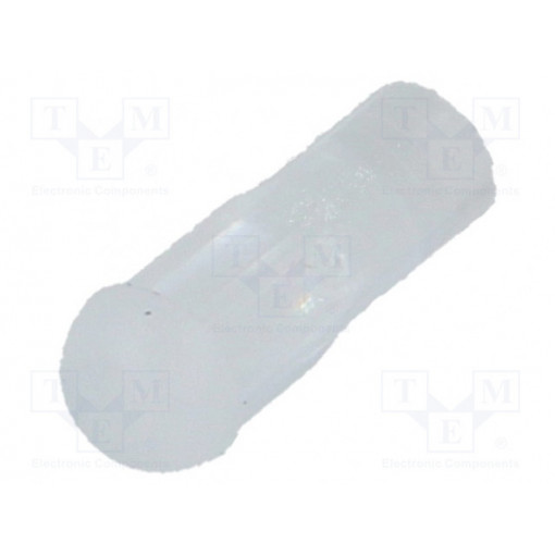 1282.1000; Fibre for LED; round; Ø3.2mm; Front: flat; straight; MENTOR