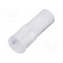 1282.1100; Fibre for LED; round; Ø3.2mm; Front: flat; straight; MENTOR