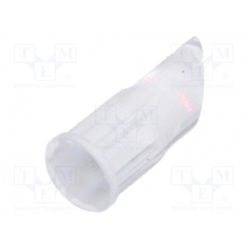 1282.1200; Fibre for LED; round; Ø3.2mm; Front: flat; angular; MENTOR