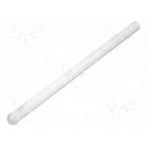 1282.5000; Fibre for LED; round; Ø3.2mm; Front: convex; straight; MENTOR