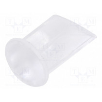 1293.1200; Fibre for LED; round; Ø5mm; Front: flat; angular; MENTOR