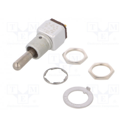 12TW1-1; Switch: toggle; Pos: 3; DPDT; ON-OFF-ON; 5A/125VAC; 5A/30VDC; HONEYWELL 12TW1-1; Switch: toggle; Pos: 3; DPDT; ON-OFF-ON; 5A/125VAC; 5A/30VDC; HONEYWELL