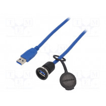1310-1015-05; Adapter cable; USB A socket,USB A plug; 1310; USB 3.0; IP65; 3m; ENCITECH