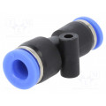 136.0604; Push-in fitting; straight,inline splice,reductive; -0.95÷15bar; PNEUMAT SYSTEM
